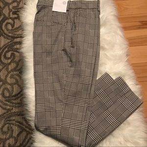 Black and white H&M pants size 8 NWT